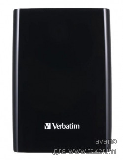 Жесткий диск Verbatim Store 'n' Go USB 3.0, 1 Тб (черный)