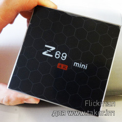 Смарт-тв wifi приставка z69 mini: 8 ядер s912 + 2/16 гб.