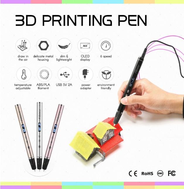 Самая тонкая 3D Ручка / RP900A