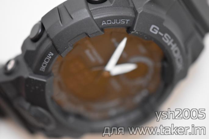Casio G-Shock GBA-800-1A — гибридные часы с шагомером и Bluetooth. Что за зверь?