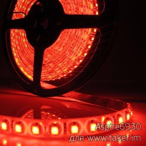 Красная водонепроницаемая лента на диодах 3825 или очередная переделка фонарей