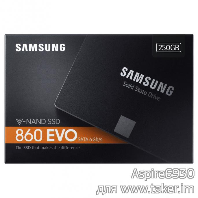 SSD накопитель Samsung 860 EVO 250GB