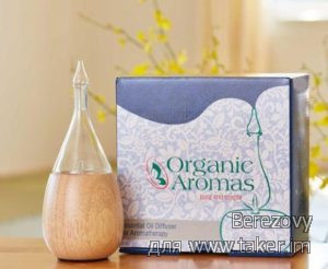 Аромалампа Raindrop и набор эфирных масел от Organic Aromas® (Тайвань)