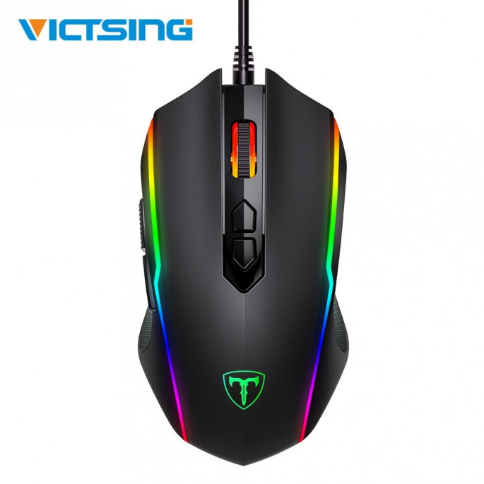 VicTsing T16: дешевая игровая мышь с поддержкой макросов и RGB-подсветкой