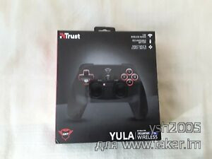 Trust Yula: беспроводной геймпад с 13 программируемыми клавишами, режимами X-Input/DInput и вибромоторами