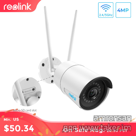Обновленная WiFi камера Reolink RLC-410W.