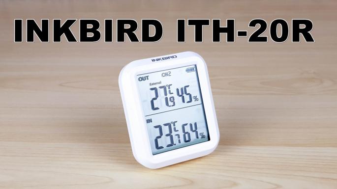 Inkbird ITH-20R: цифровой термометр и гигрометр с выносными датчиками для внутренних и наружных измерений