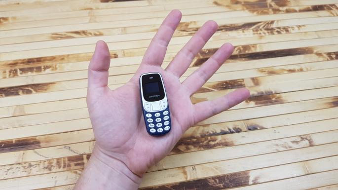 Самый маленький телефон в мире L8star BM10. Рубрика ДИЧЬ