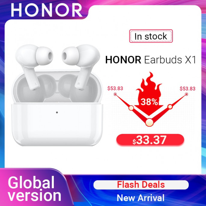 Наушники Honor Earbuds X1: почти как Apple AirPods Pro
