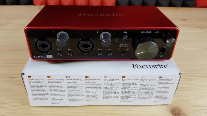 Починить звуковую карту focusrite