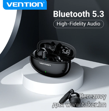 ТВС наушники Vention Bluetooth 5.3 с шумоподавлением -  6,99 $ c купоном!