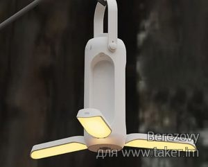 Обзор лепесткового кемпингового фонаря-павербанка - OLARING Petal lamp