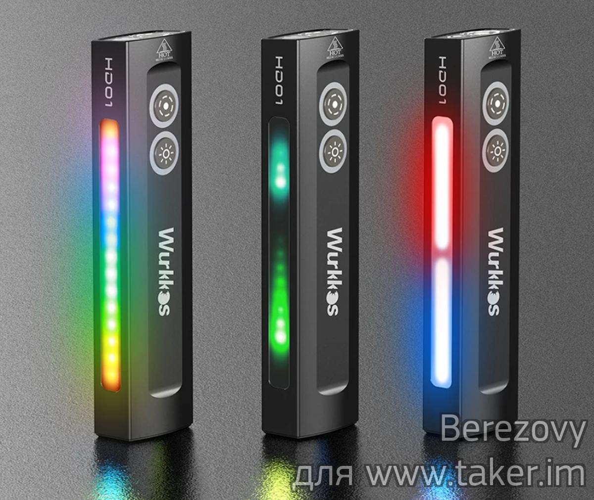 Обзор Wurkkos HD01 - максимально многофункциональный городской фонарь. Флуд/спот/RGB + мощный зеленый лазер