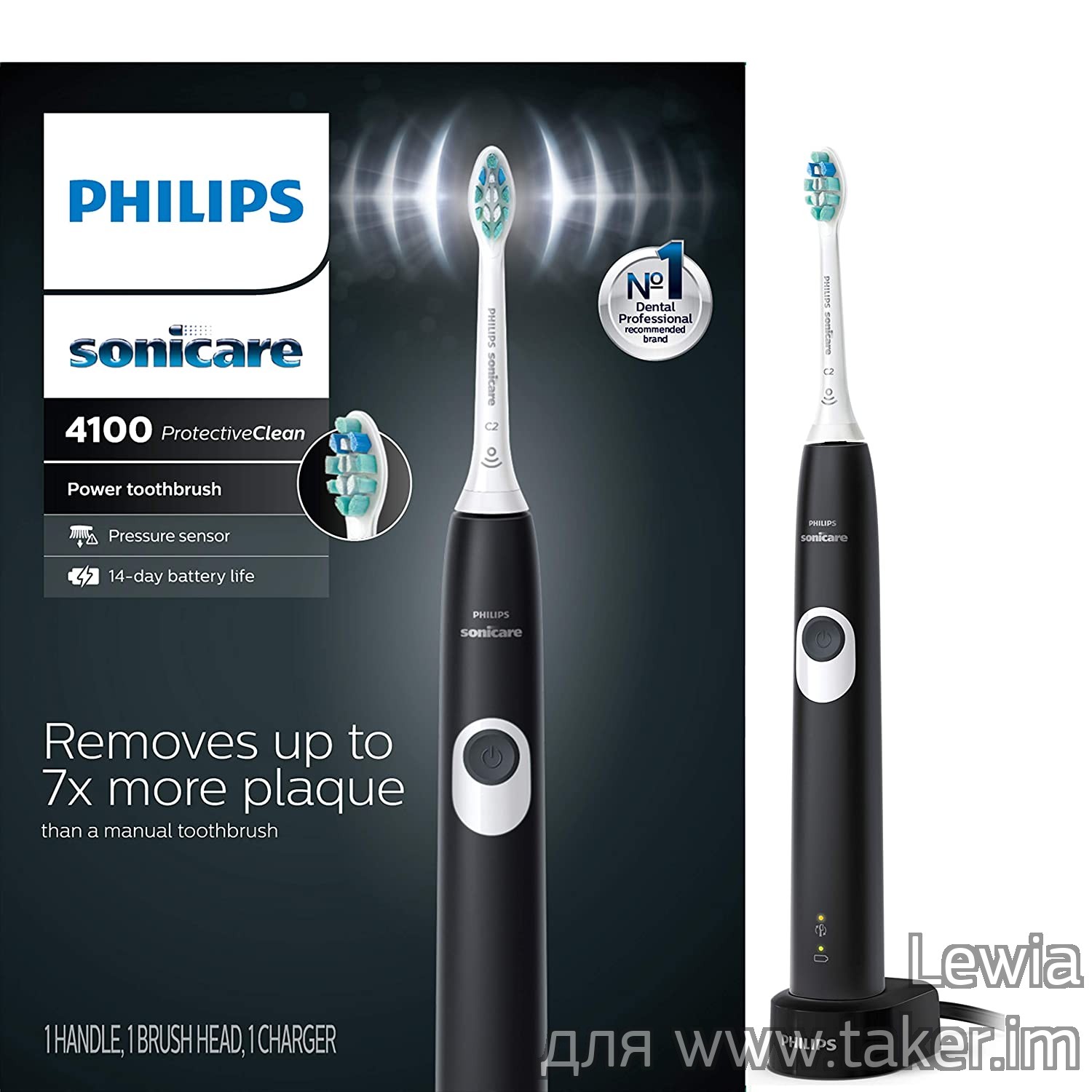 Ультразвуковая электрическая зубная щетка PHILIPS Sonicare 2 Series HX6232/20