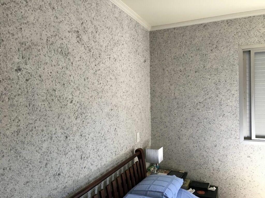 Декор стен с помощью жидких обоев